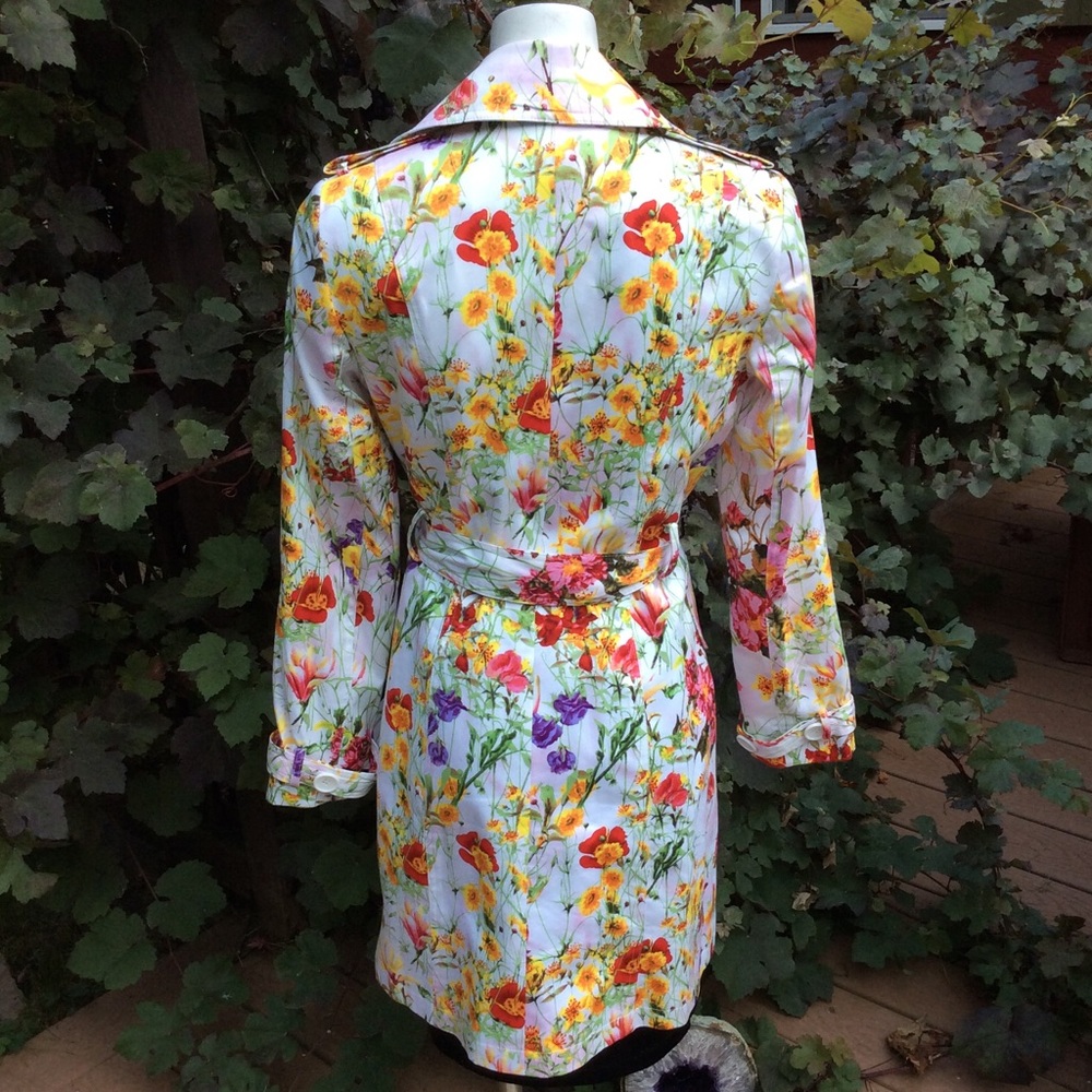 💥Sale! Alberto Makali wildflower trench - Picture 5 of 8